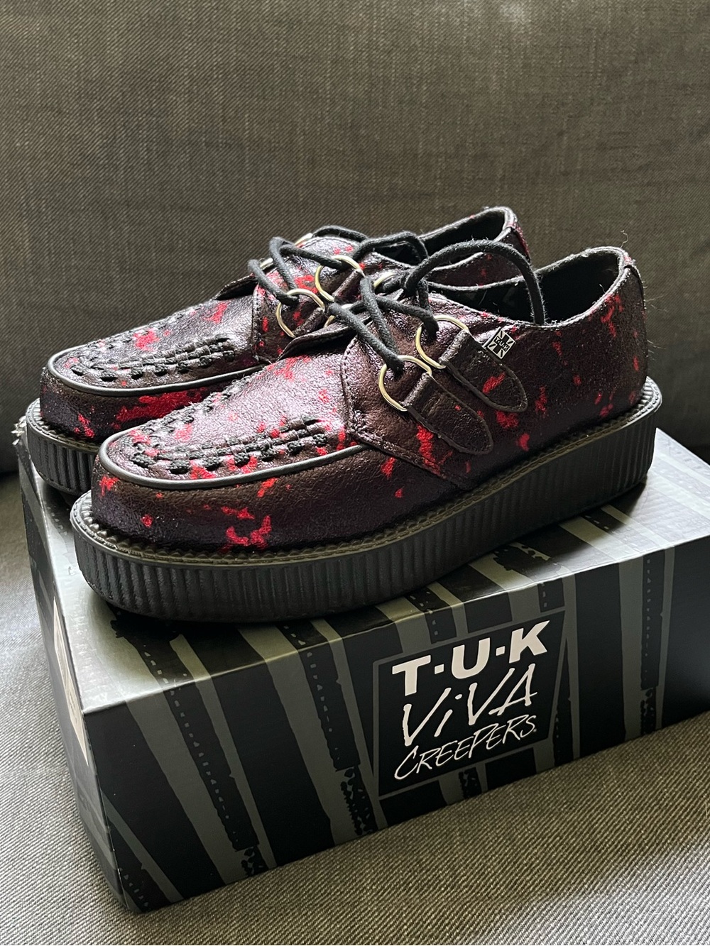 T.U.K. Paint Splatter Creepers